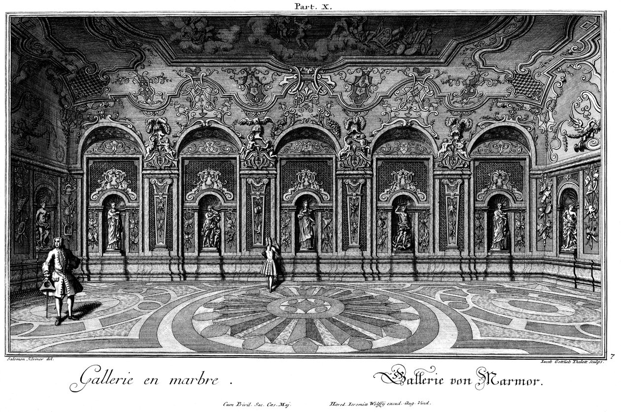 mramorová galerie od Salomon Kleiner