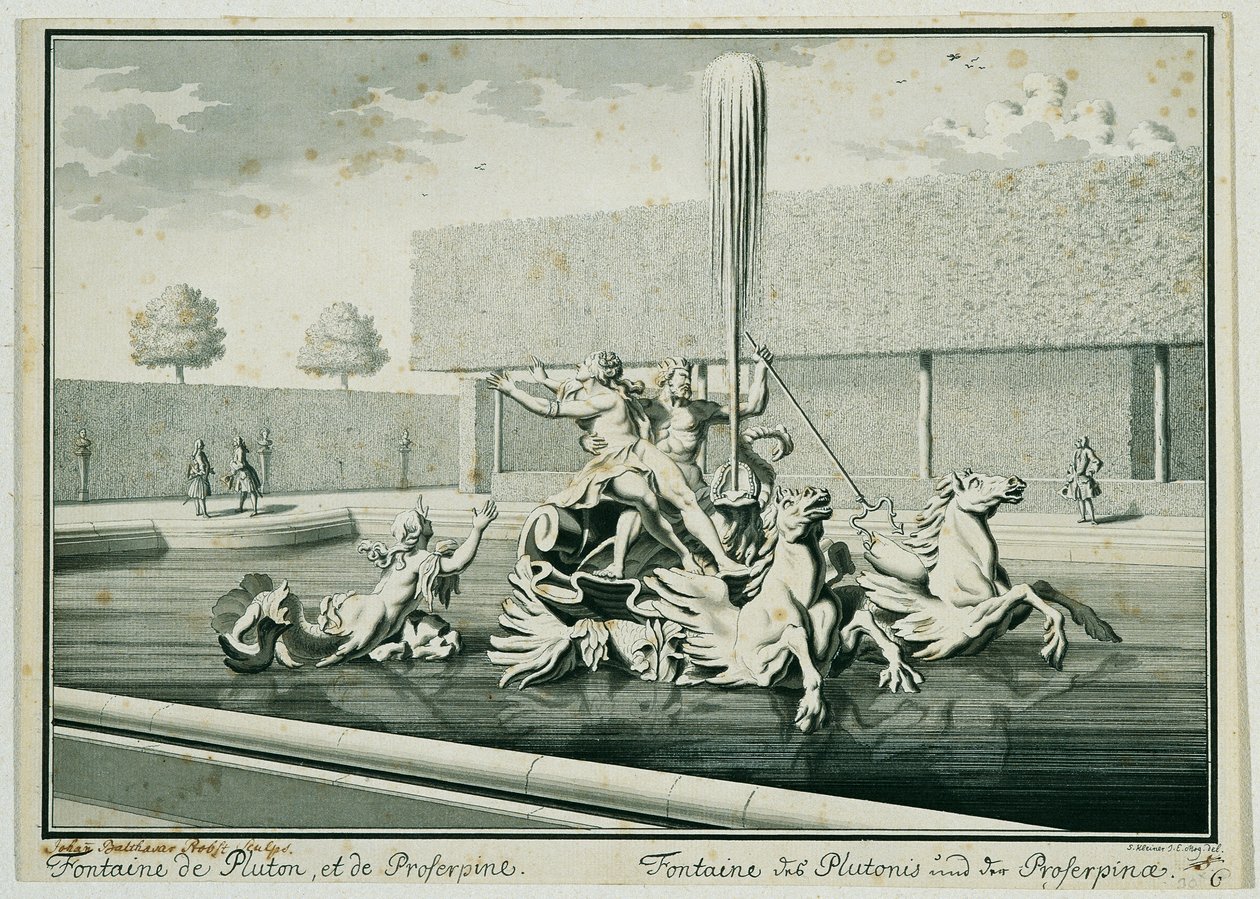 Pluto a Proserpina od Salomon Kleiner