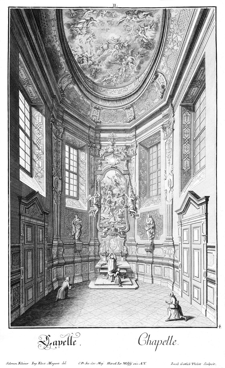 hradní kaple od Salomon Kleiner