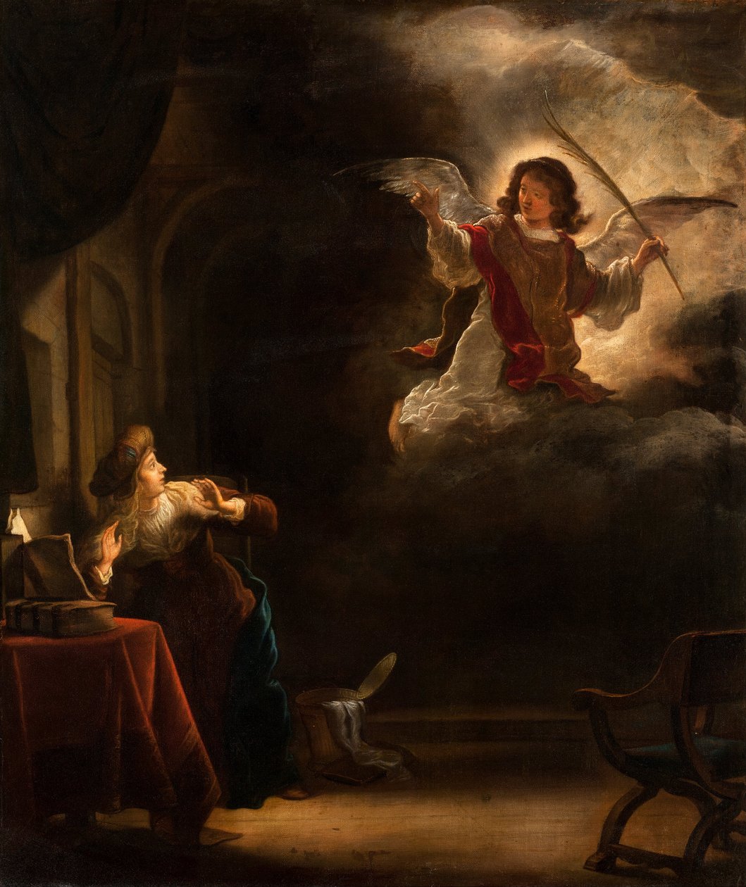 Zvěstování od Salomon Koninck