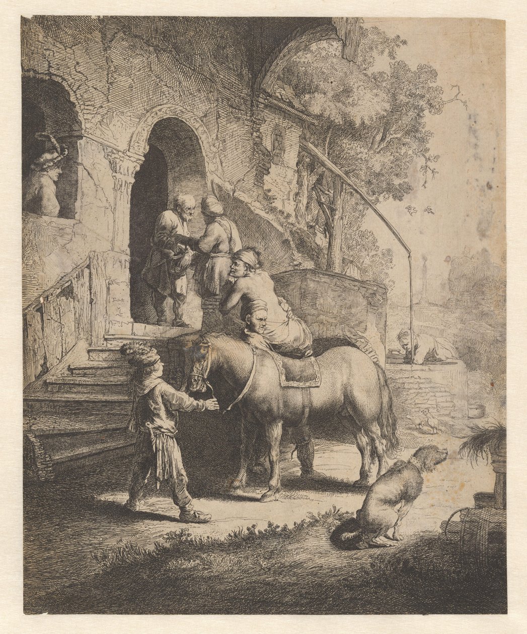 Dobrý Samaritán od Salomon Savery