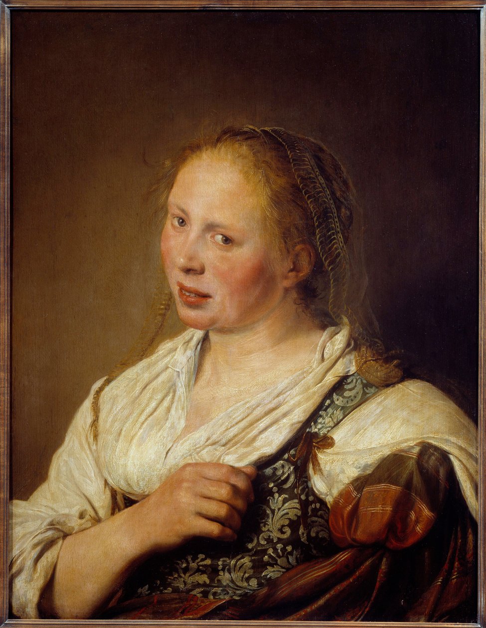 Obraz Portrét mladého vlámského rolníka od Solomona de Bray (1597-1664) od Salomon de Bray