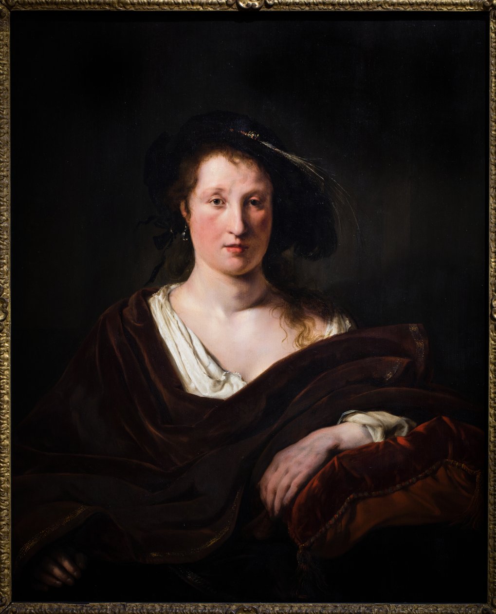 Žena v maškarním kostýmu nebo Semiramis od Salomon de Bray