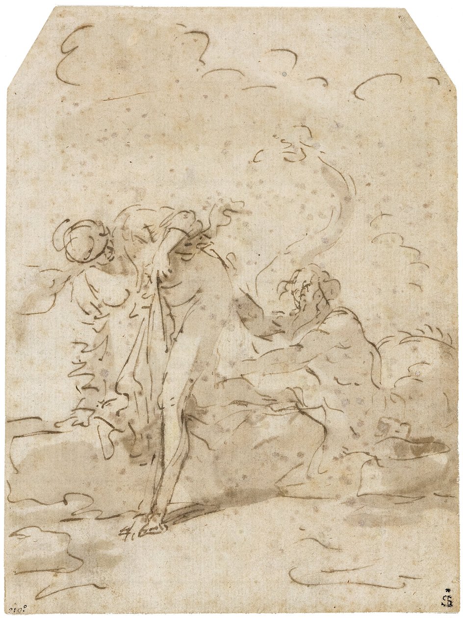 Glaucus a Scylla od Salvator Rosa