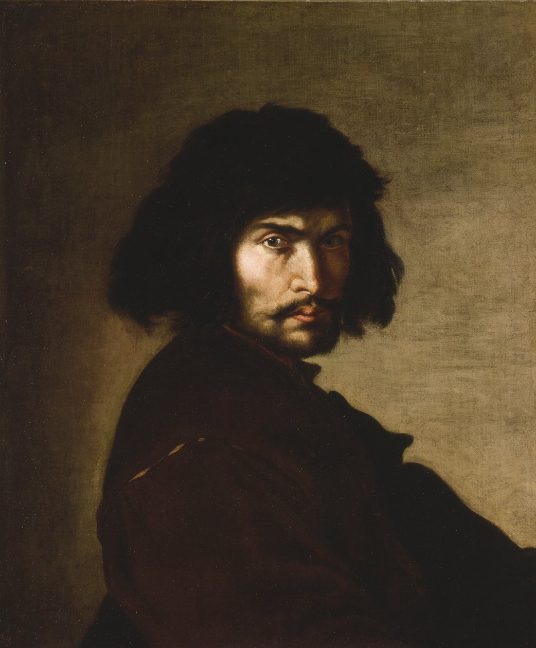 Autoportrét, kolem roku 1650 od Salvator Rosa