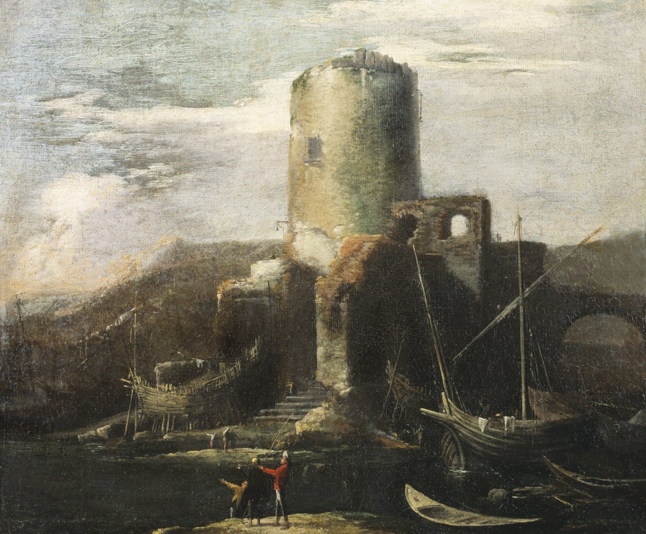 Unbekanntes Bild od Salvator Rosa