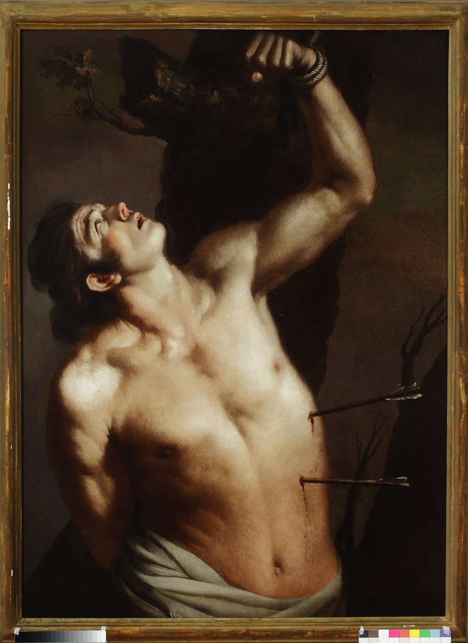 Svatý Šebestián (olej na plátně) od Salvator (attr. to) Rosa