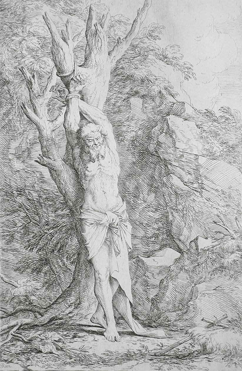 Albert, společník svatého Viléma od Salvator Rosa