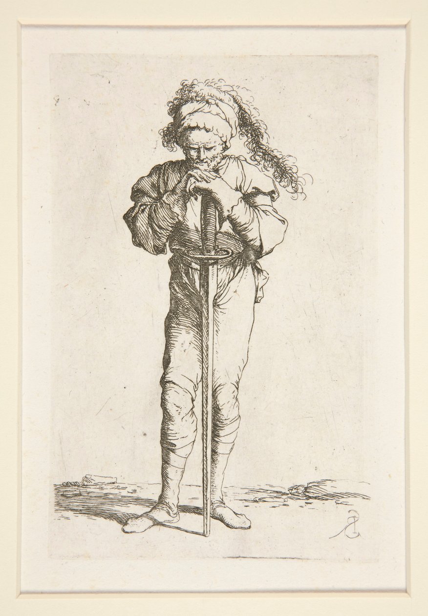 Rozmanitá figurka (Suita) od Salvator Rosa