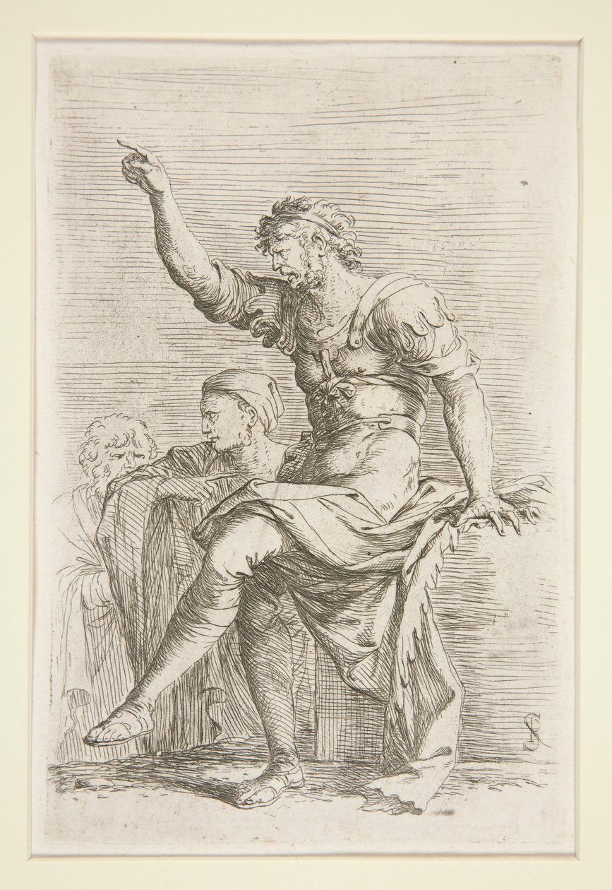 Rozmanitá figurka (Suita) od Salvator Rosa