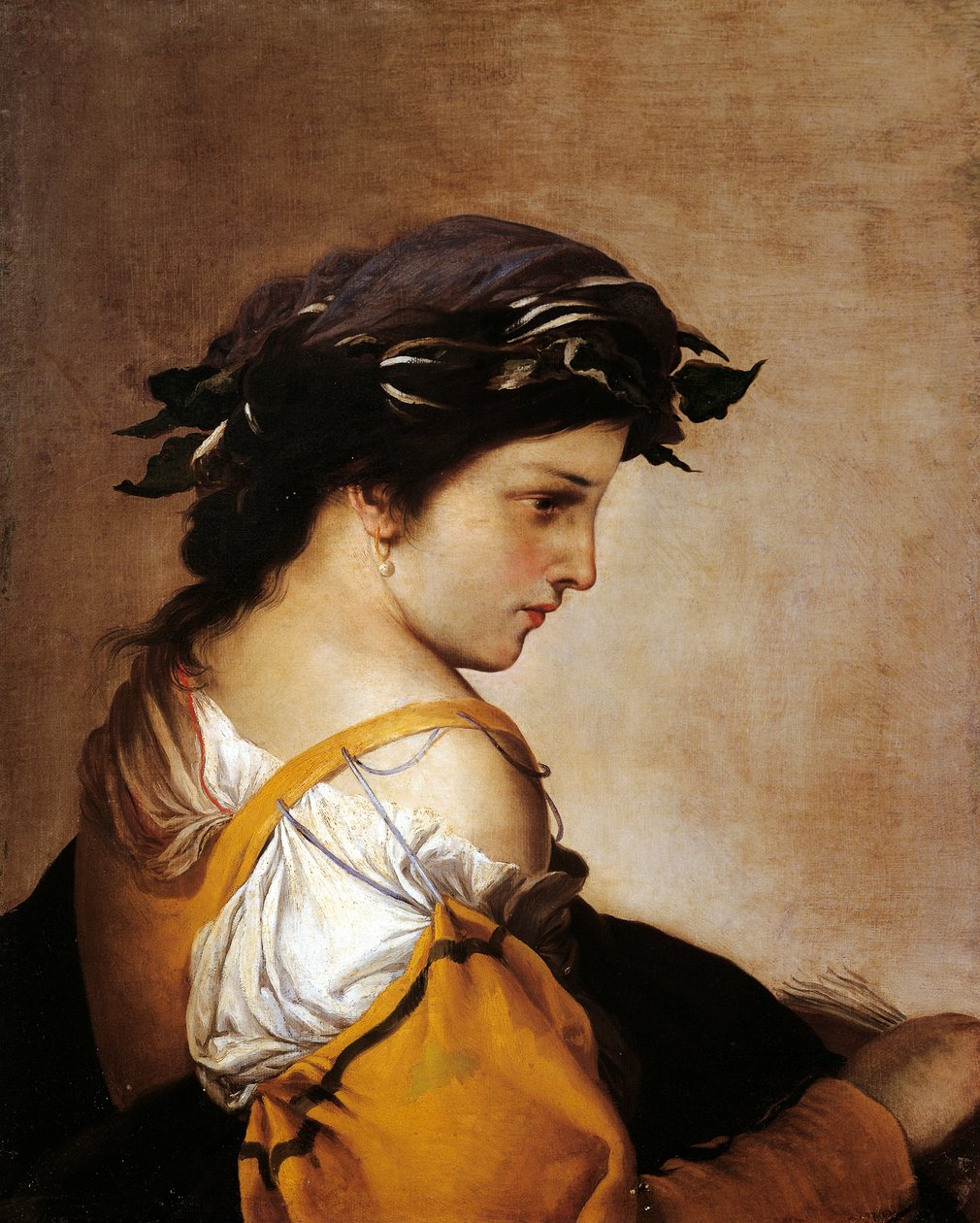 Poezie, cca 1640 (olej na plátně) od Salvator Rosa
