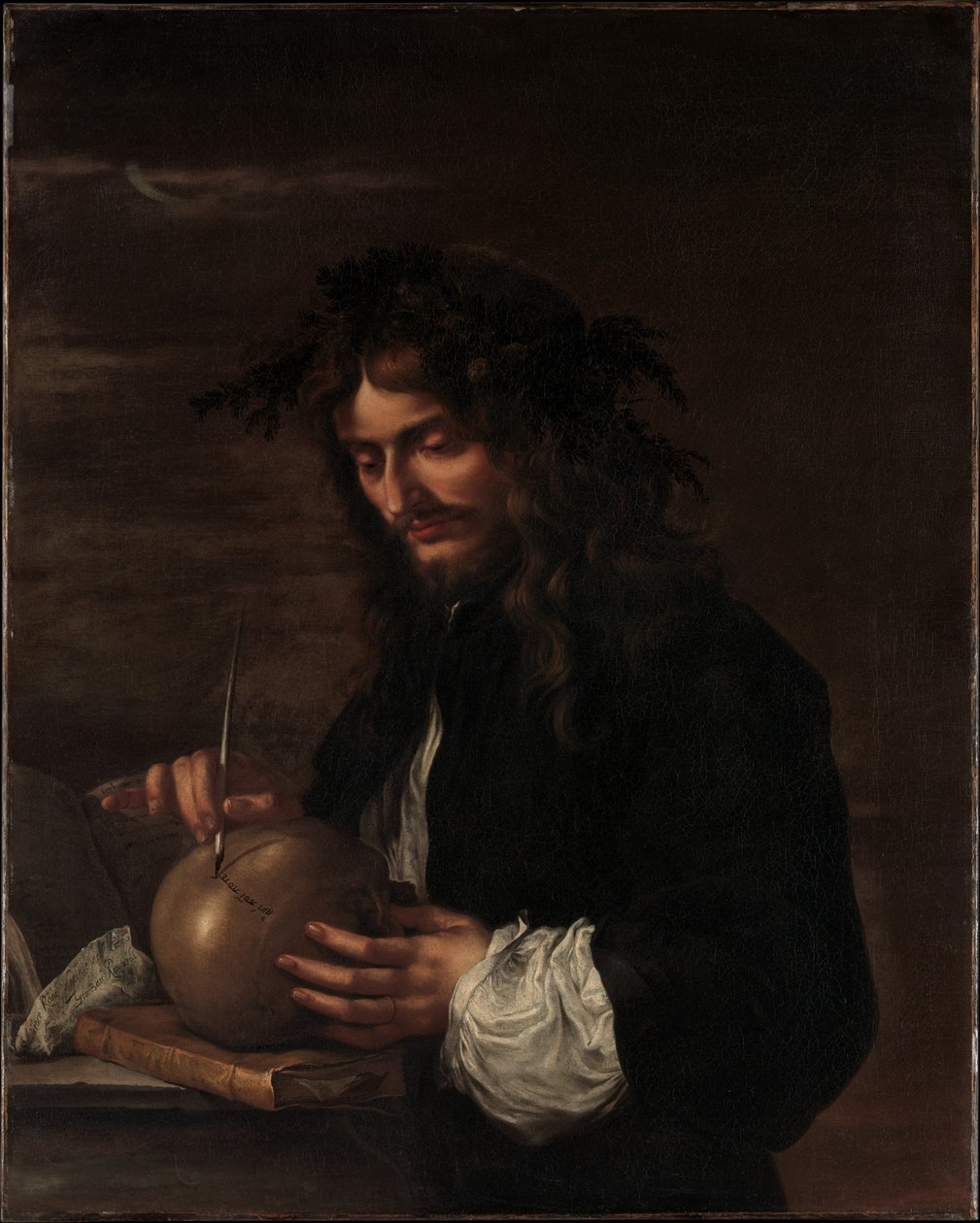 Autoportrét od Salvator Rosa