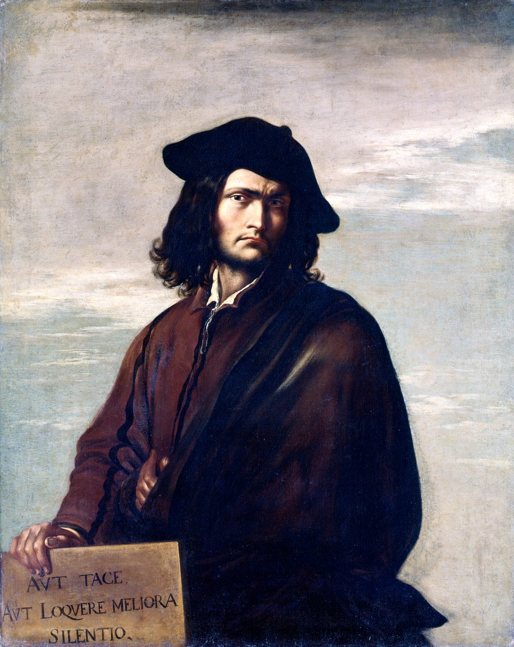 Autoportrét od Salvatore Rosa od Salvator Rosa