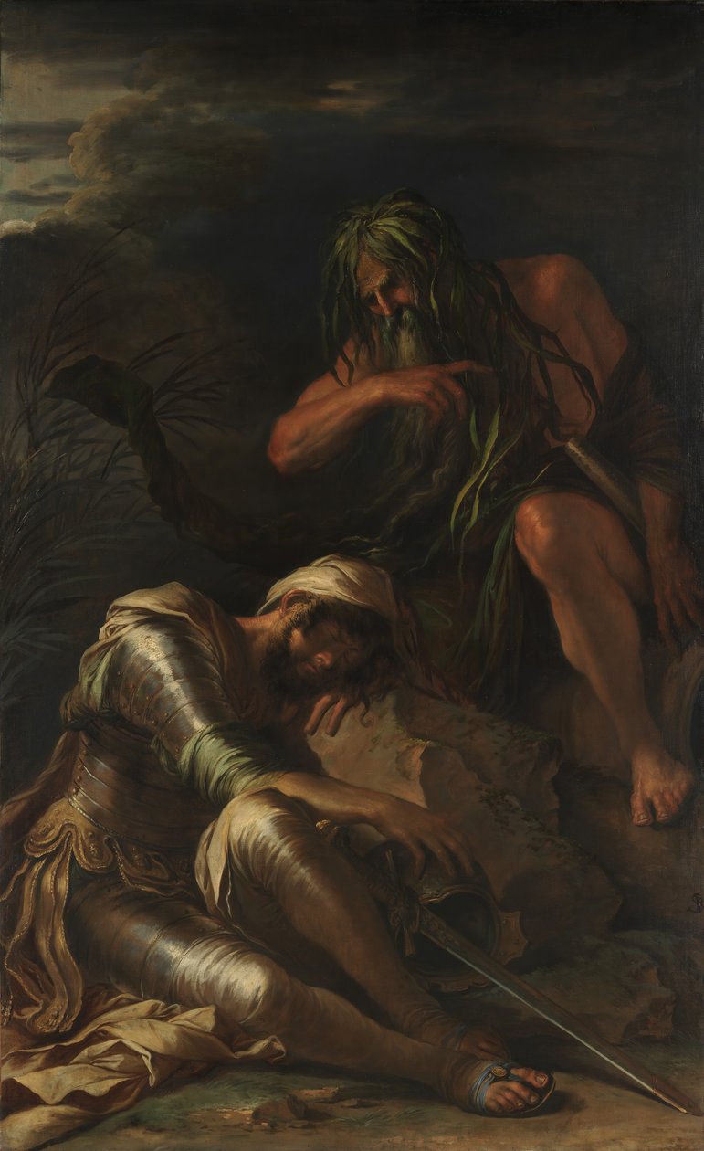 Sen Aeneův, 1660-65. od Salvator Rosa