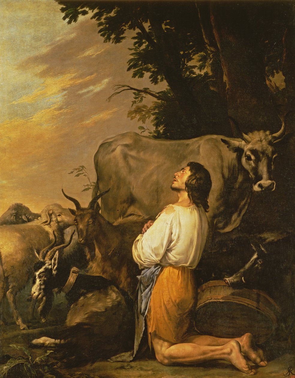 Marnotratný syn, 1650 od Salvator Rosa