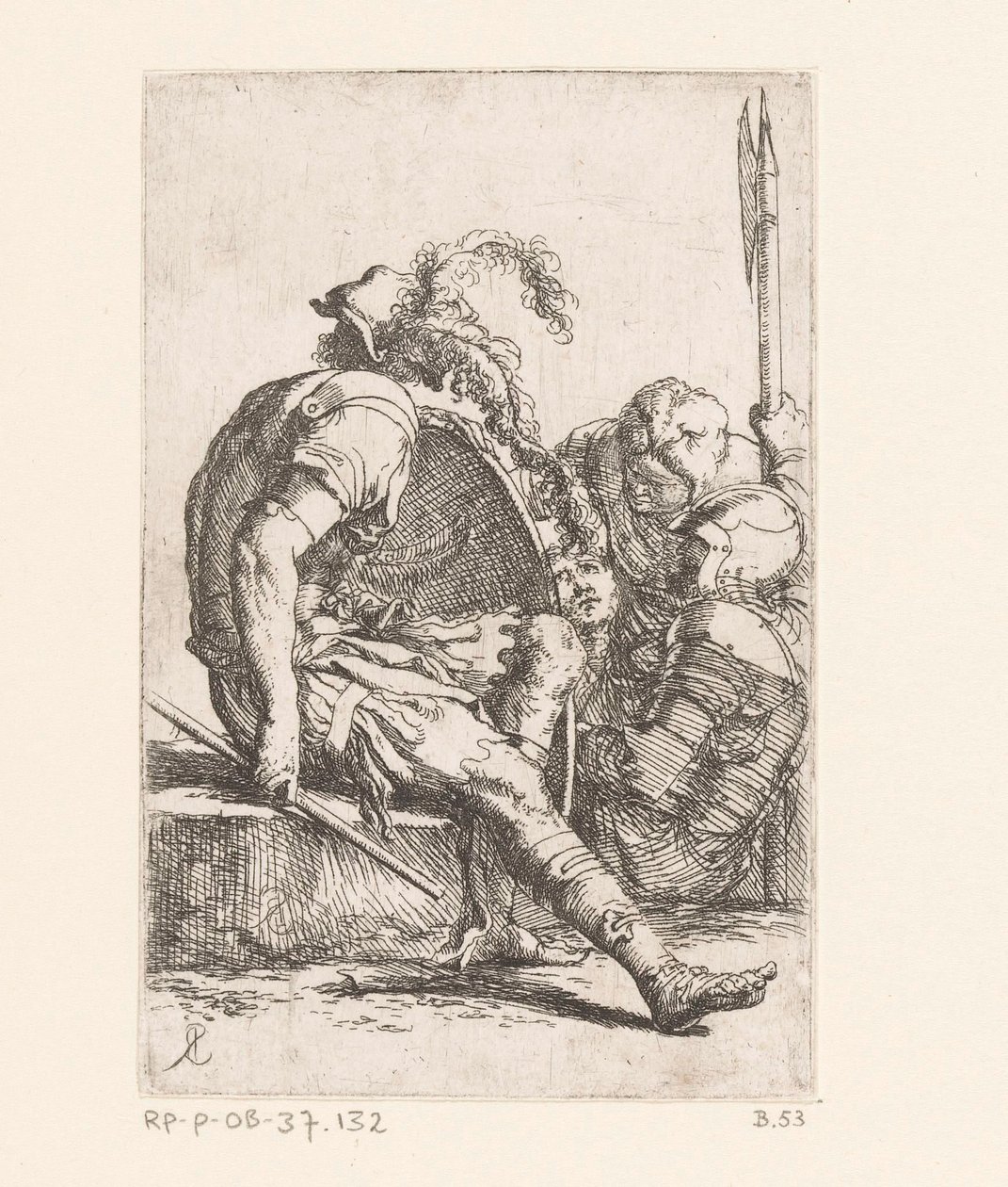 Čtyři vojáci Malé figurky (název série) Figurka (název série) od Salvator Rosa