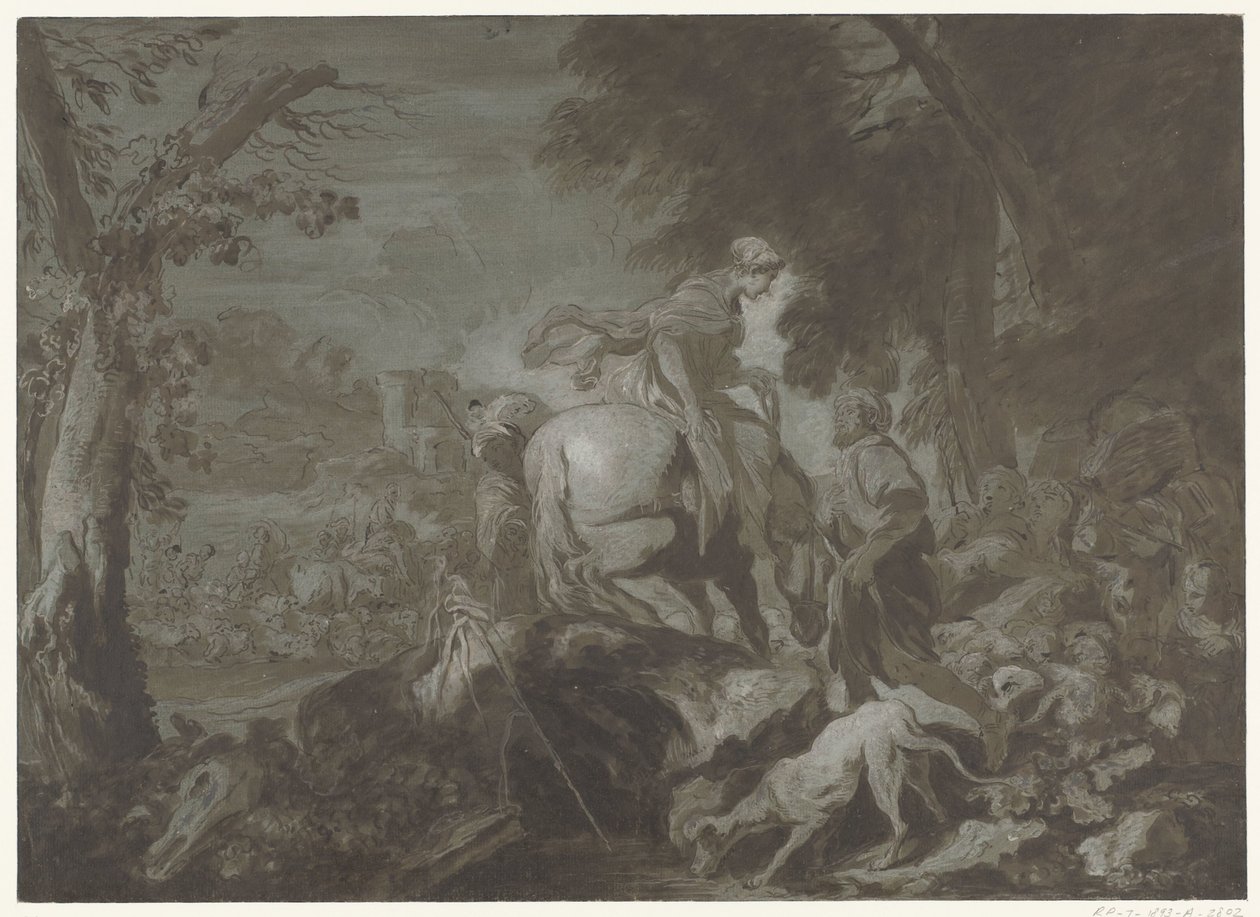 Sbohem Jacobovi a Rachel od Salvatore Castiglione