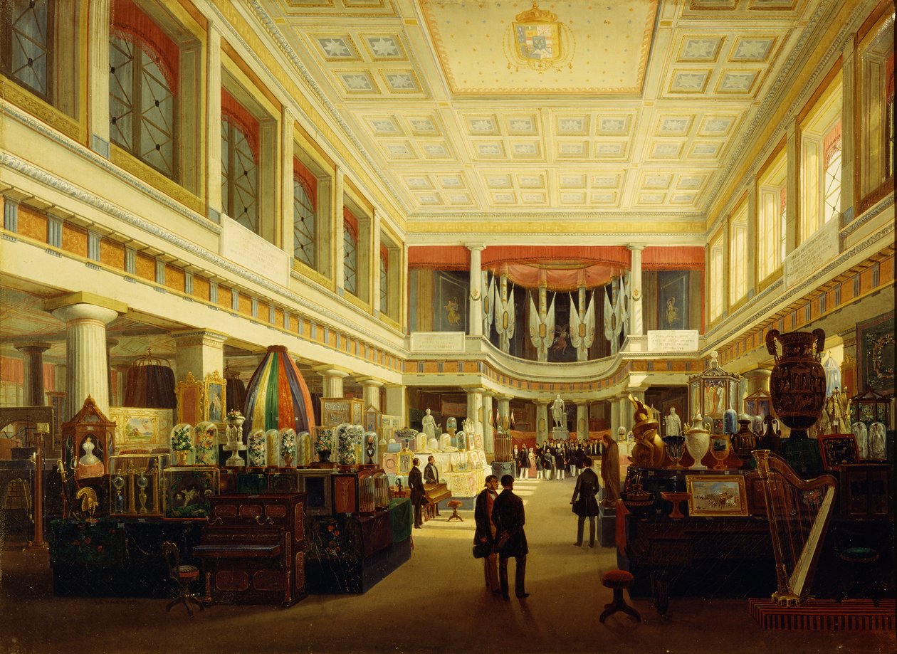 První průmyslová výstava v Neapoli v Sala Tarsia v roce 1854, Salvatore Fergola od Salvatore Fergola