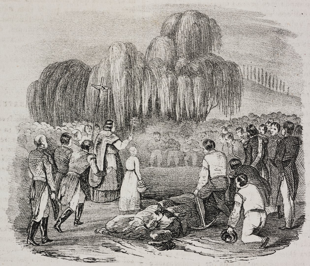 Pohřeb Napoleona Bonaparta na ostrově Svatá Helena, 9. května od Salvatore Puglia