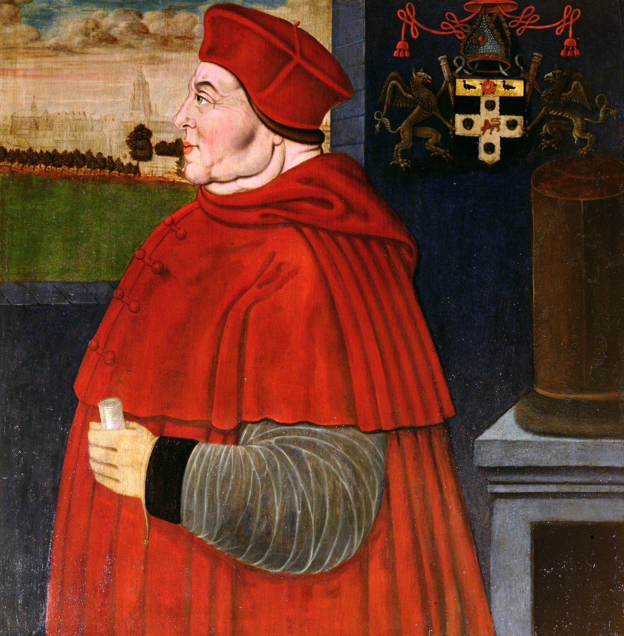 Portrét Thomase Wolseyho od Sampson Strong