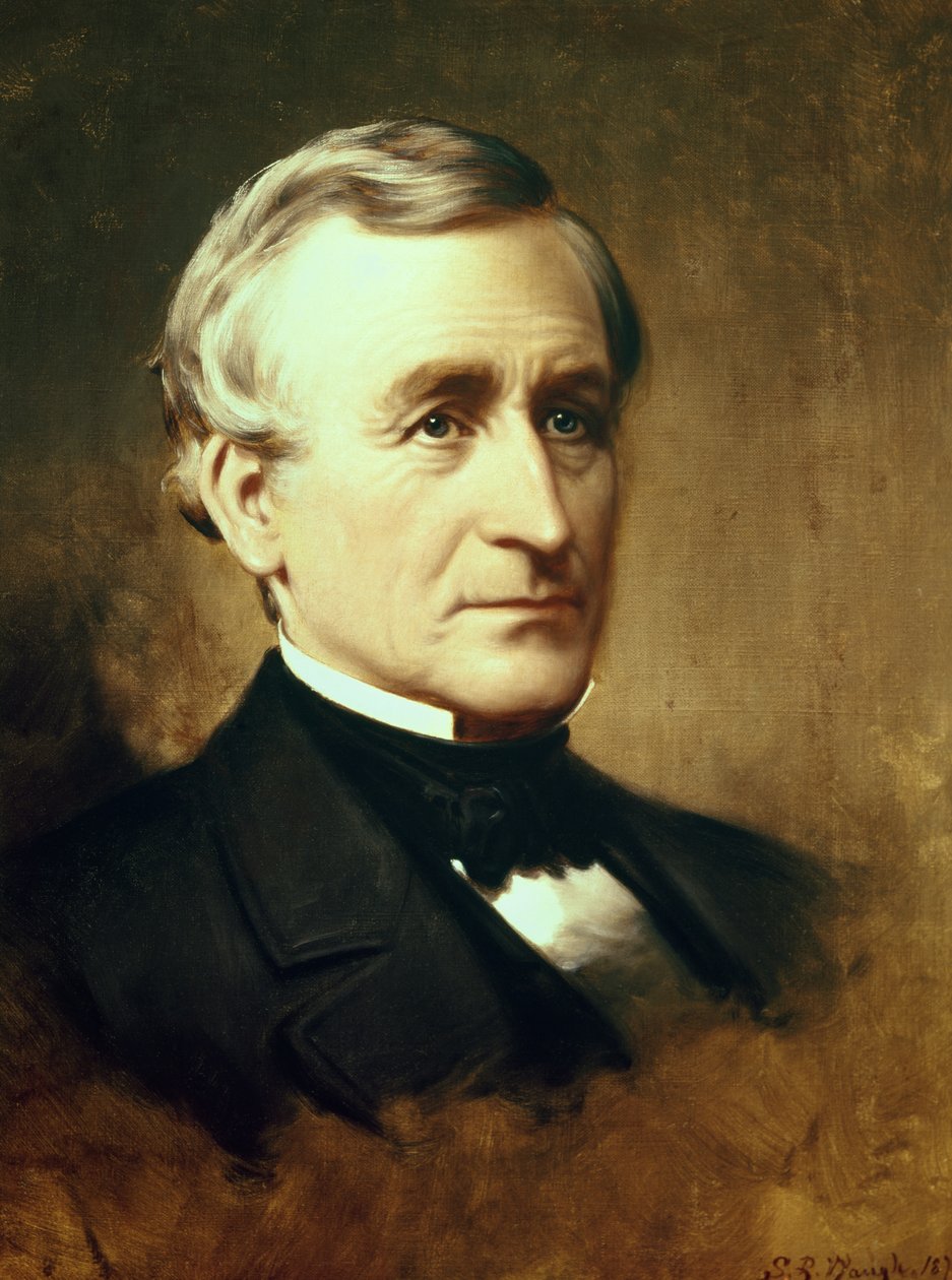 Portrét Charlese Wilkese (1798-1877) 1870 od Samuel Bell Waugh