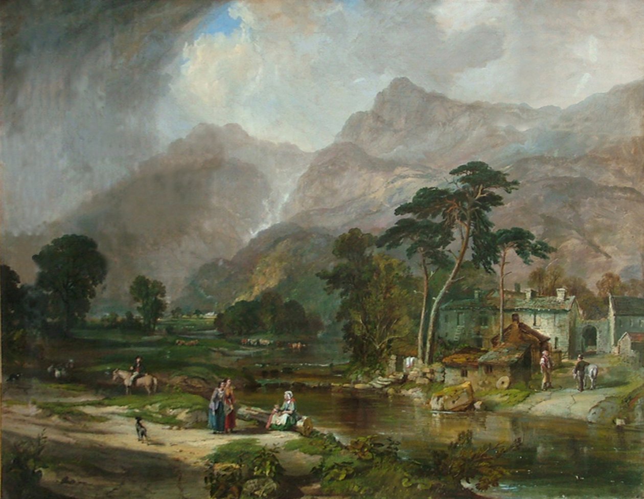 Borrowdale, 1846 od Samuel Bough