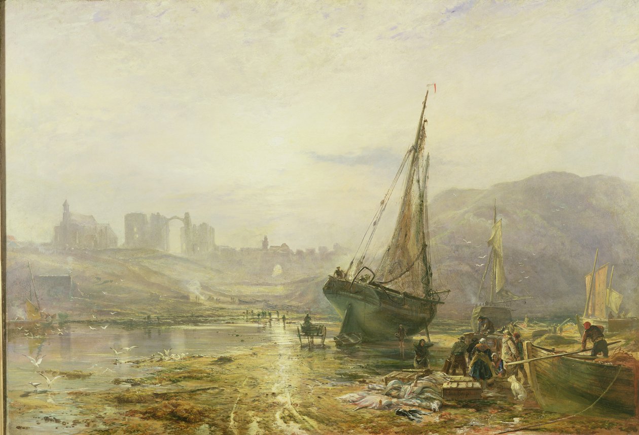 Svatý ostrov: Lindisfarne od Samuel Bough