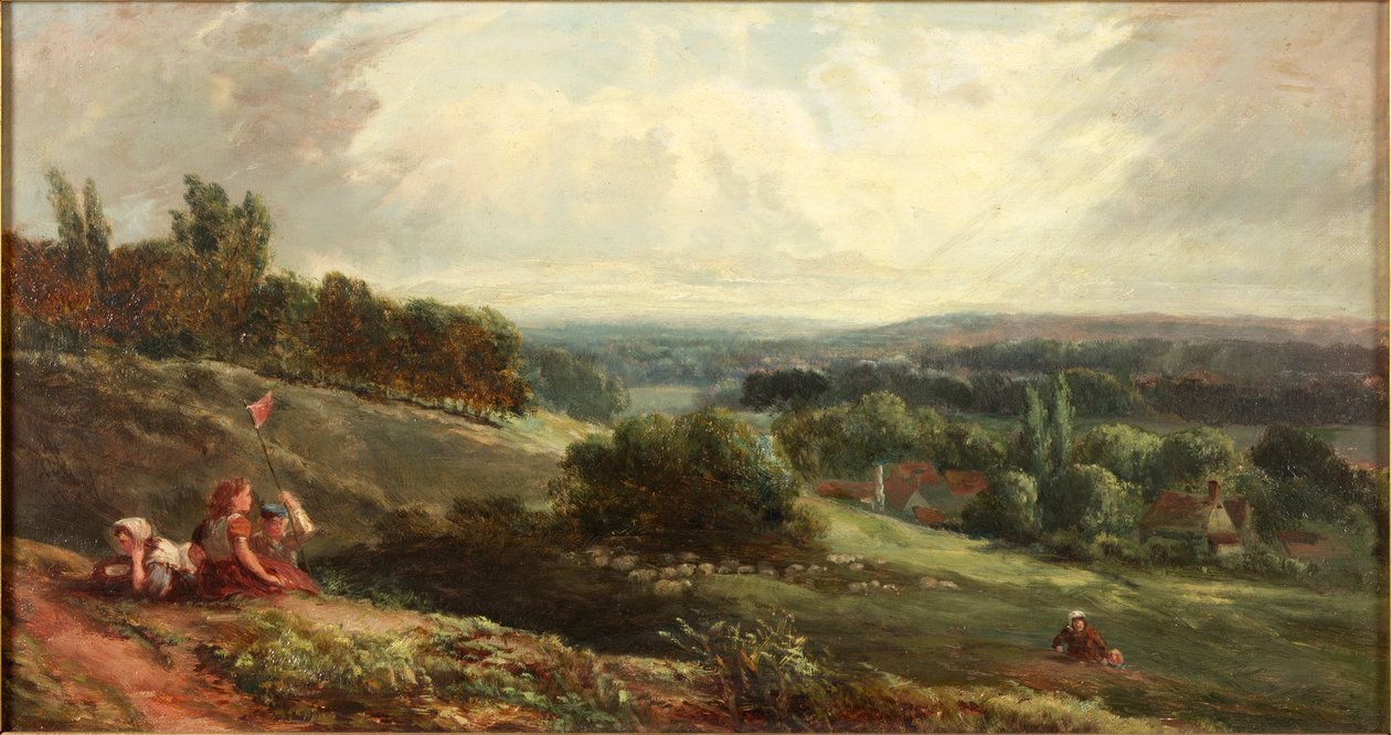 Krajina s dětmi od Samuel Bough
