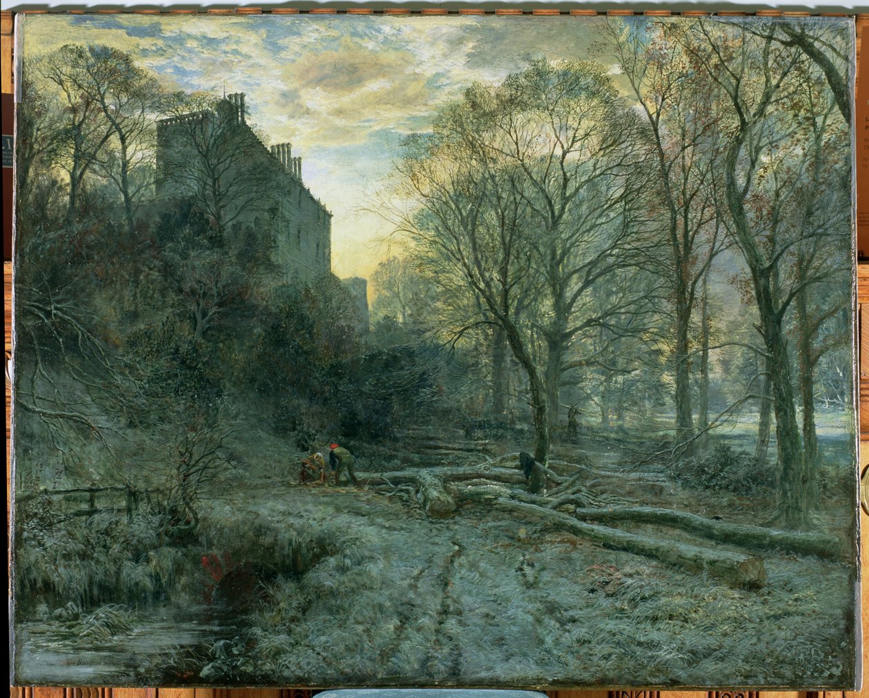 Winton House, East Lothian: mrazivé ráno, 1872 od Samuel Bough