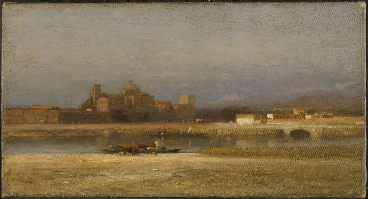 Bank of a Stream, 1892 od Samuel Colman