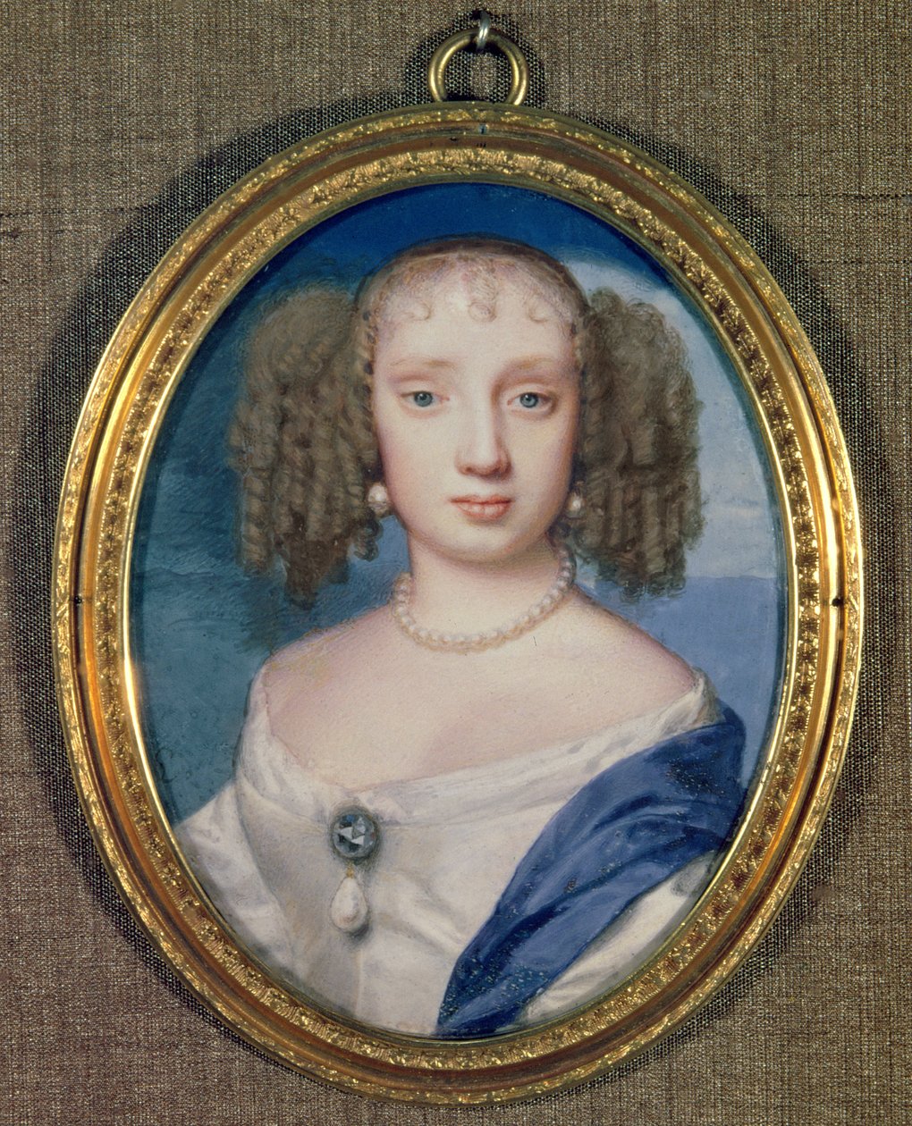 Vévodkyně z Orleansu, kolem roku 1665 od Samuel Cooper