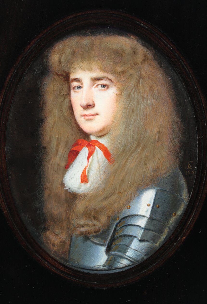 Henry Sidney, hrabě z Romney, 1669 (wc na pergamenu) od Samuel Cooper