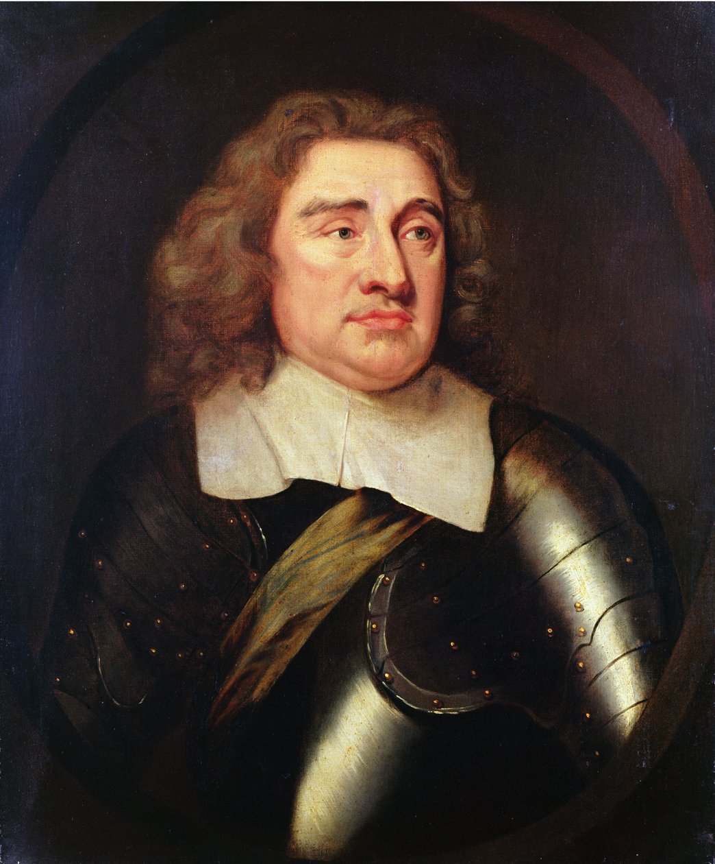 Portrét George Moncka, kolem roku 1660 od Samuel Cooper