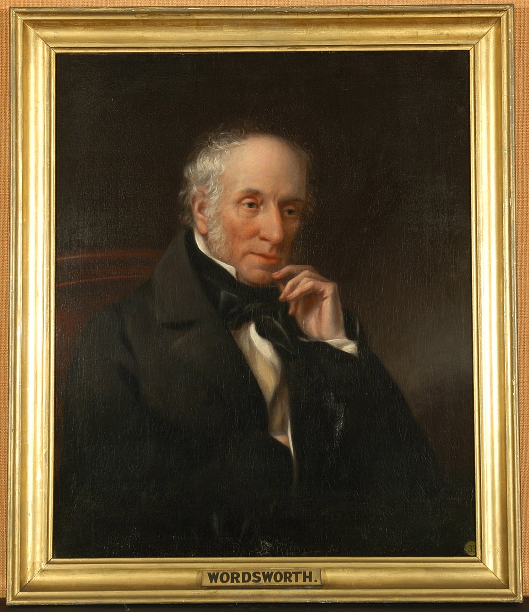 Portrét Williama Wordswortha, 1844 od Samuel Crosthwaite