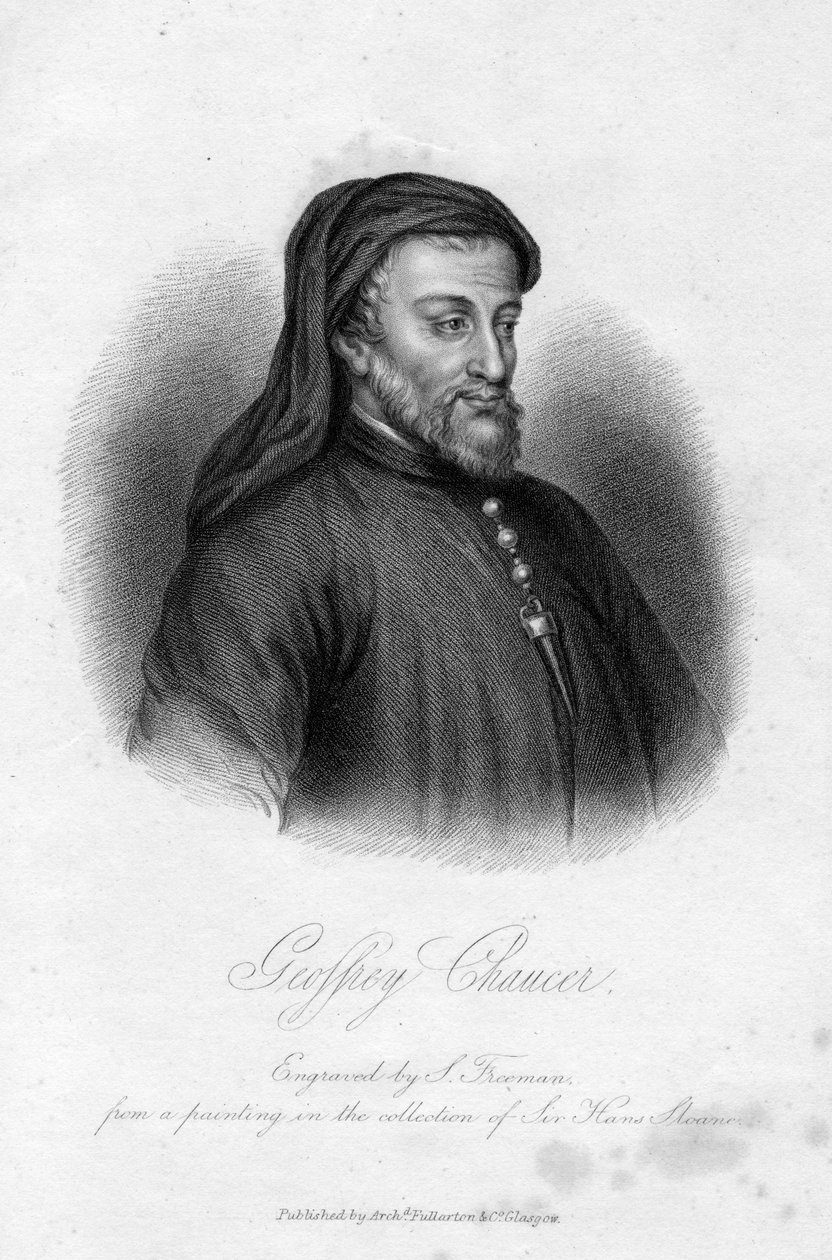 Geoffrey Chaucer od Samuel Freeman