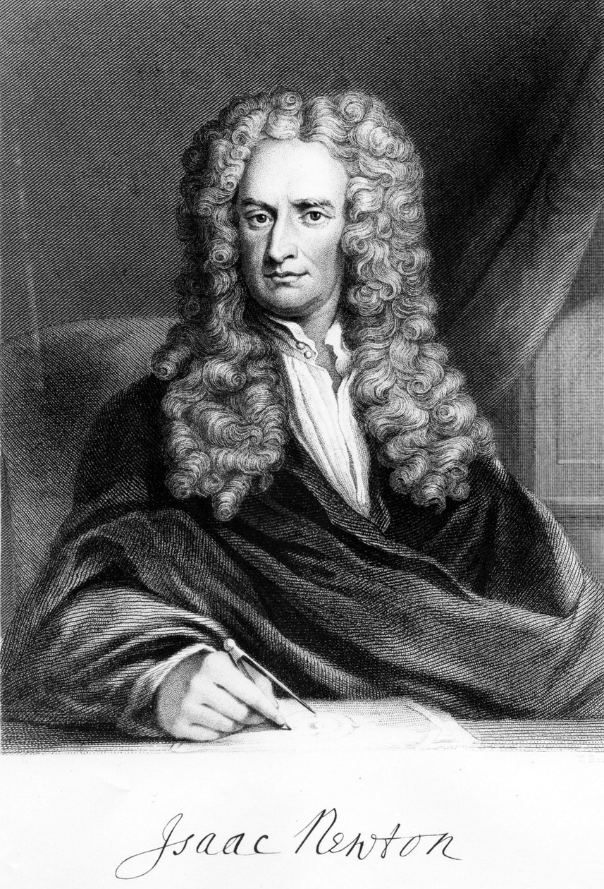 Isaac Newton | Samuel Freeman | Umělecká tisk