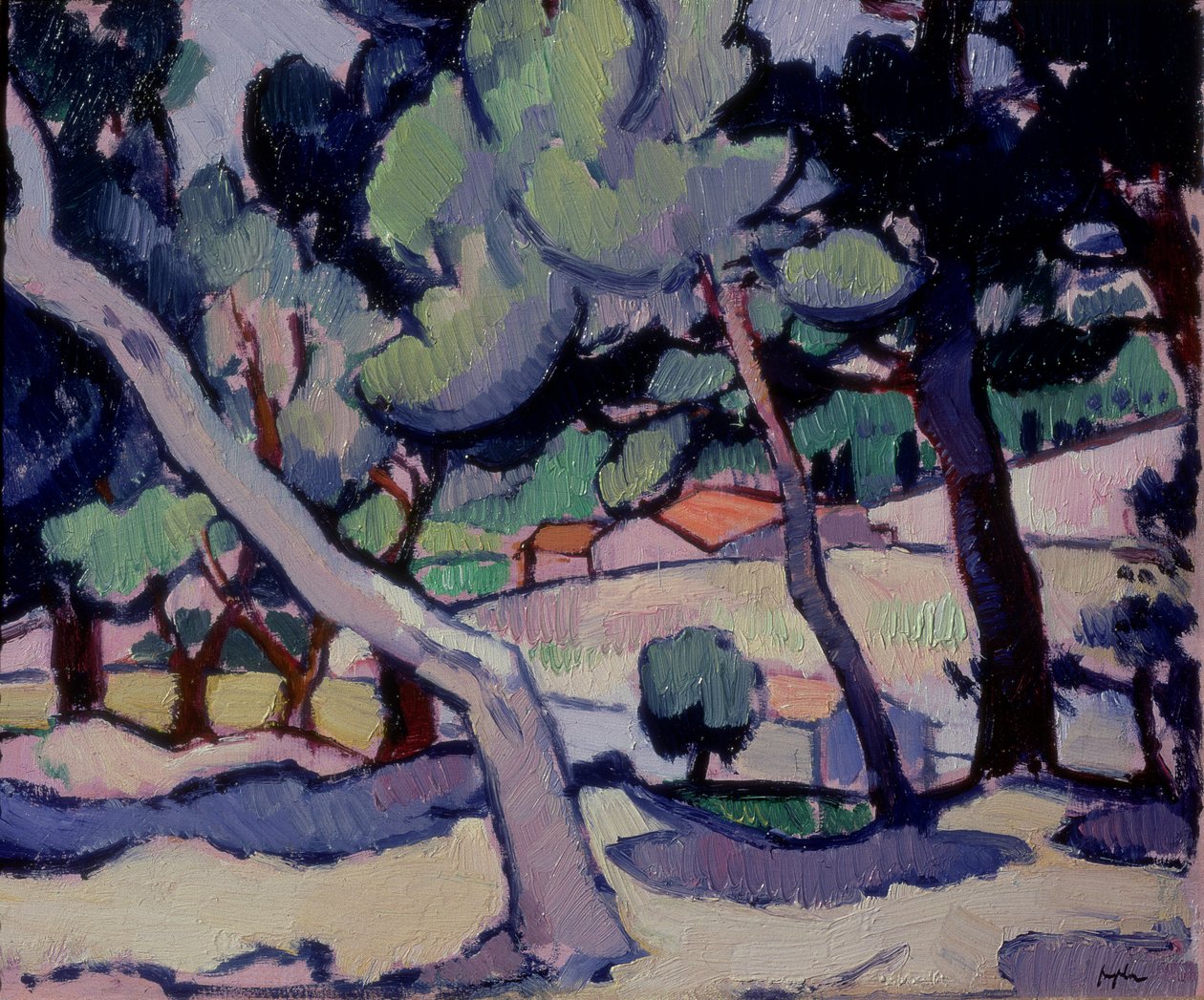 Krajina Cassis v polovině jara, 1913 od Samuel John Peploe