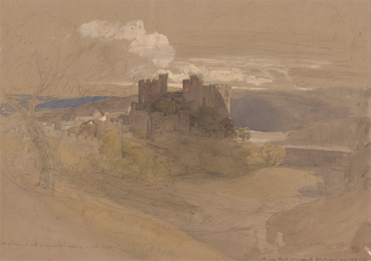 Conwy Castle od Samuel Palmer