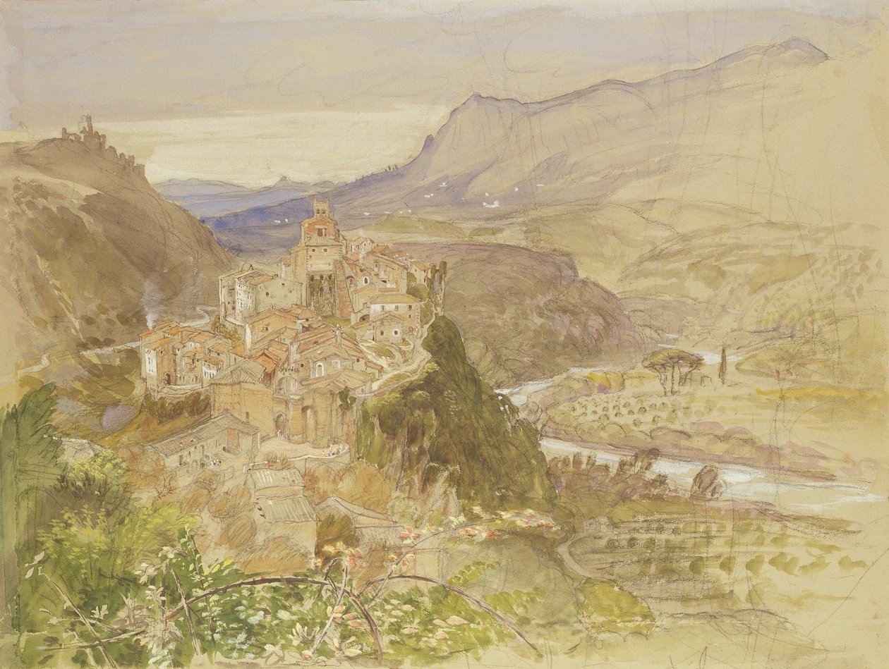 Italská krajina od Samuel Palmer