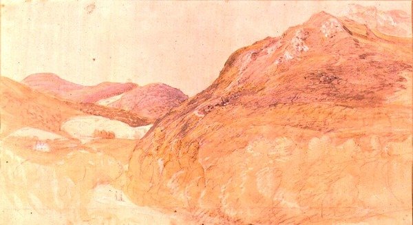 Poblíž Travellers Rest Inn, Dolgellau od Samuel Palmer