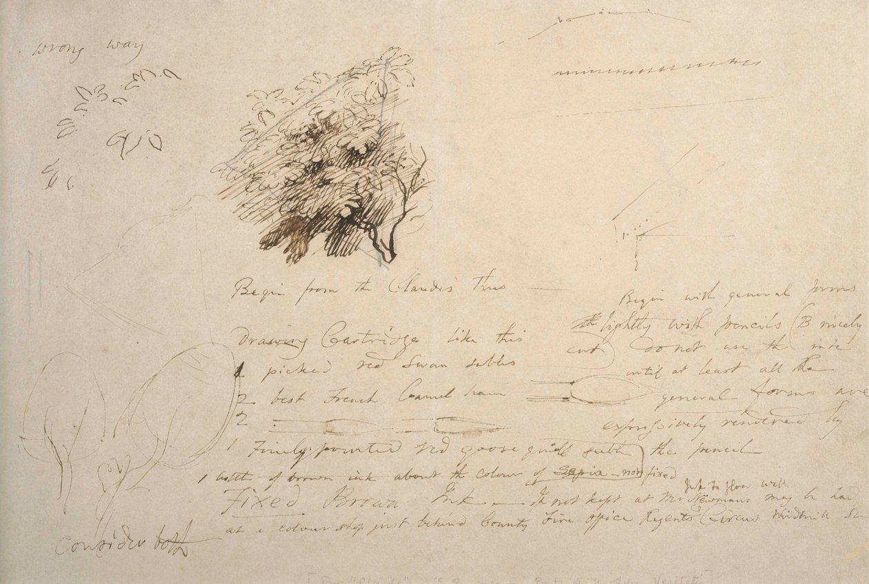 List notebooku č. 114 od Samuel Palmer