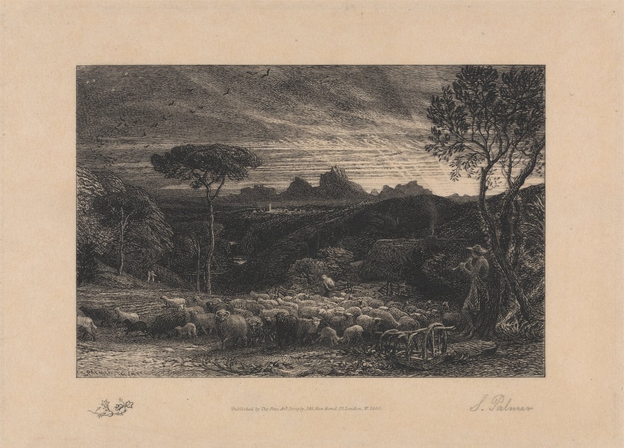Otevření Fold od Samuel Palmer