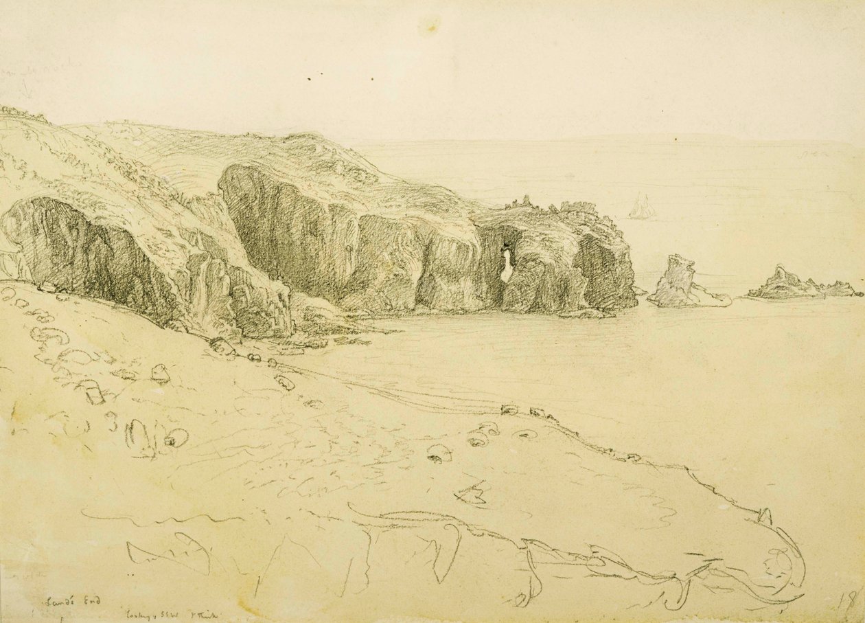 Pele Point, Lands End od Samuel Palmer