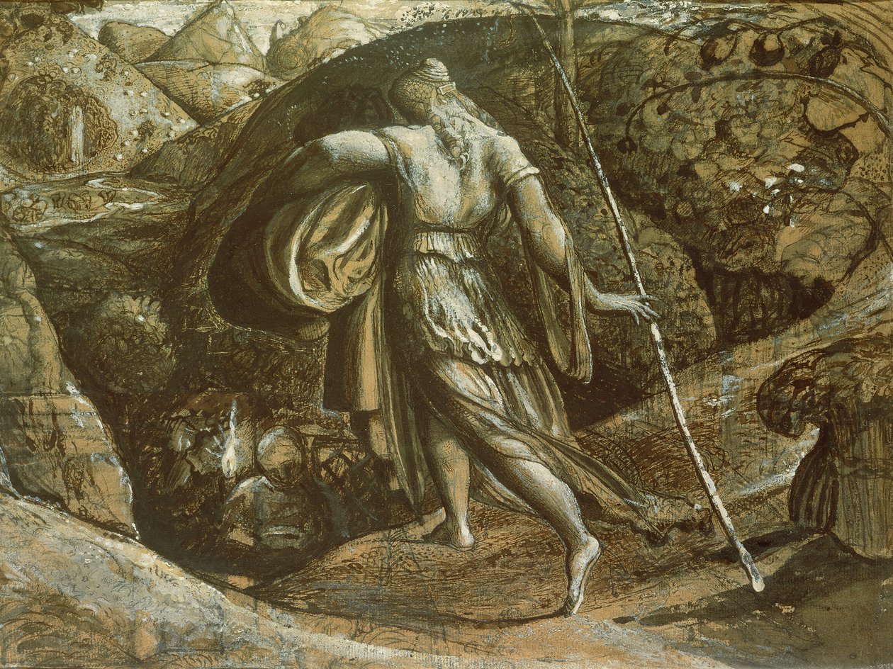 Ruth se vrací z paběrkování od Samuel Palmer