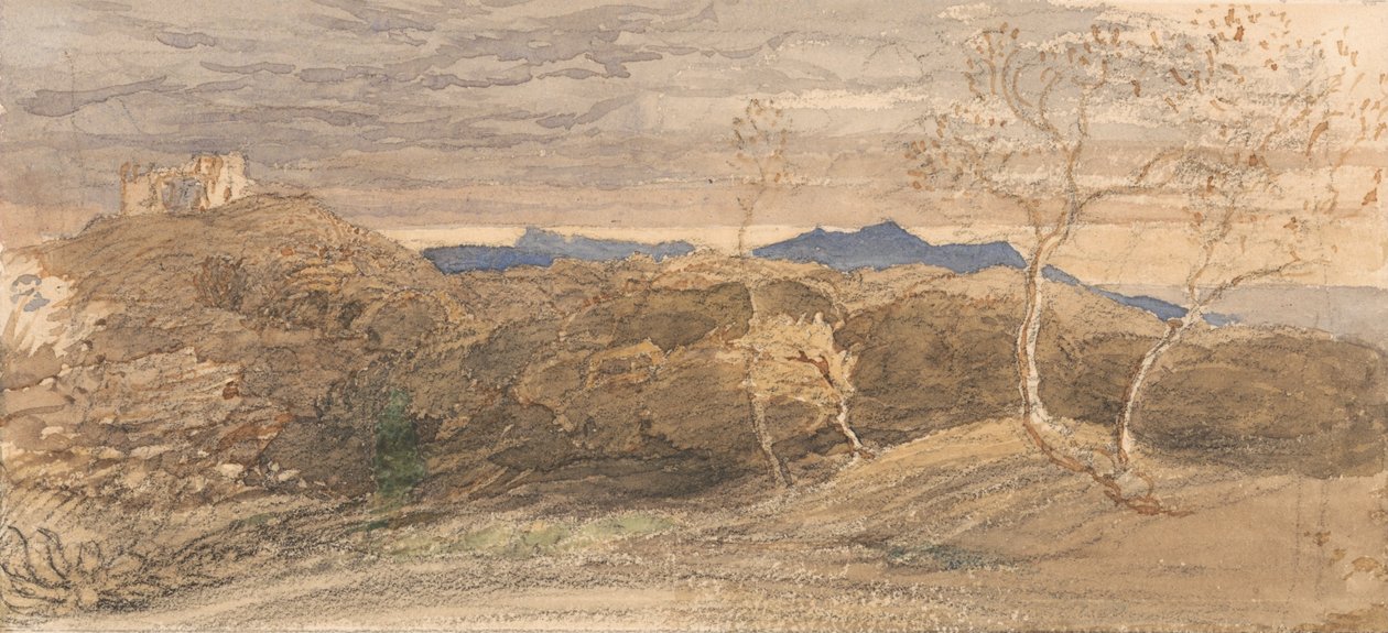 Scéna ve Walesu od Samuel Palmer