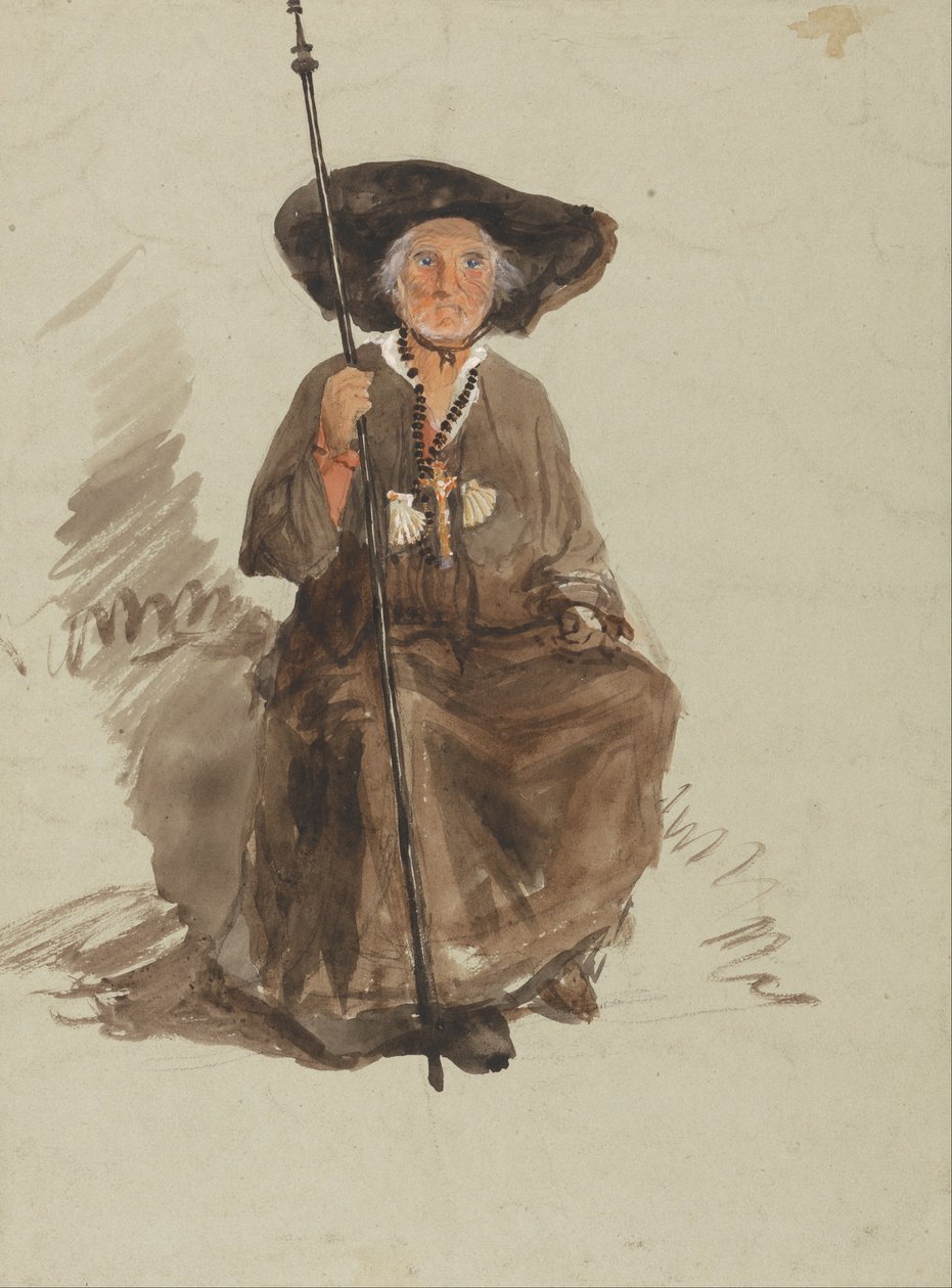 Studium poutníka od Samuel Palmer