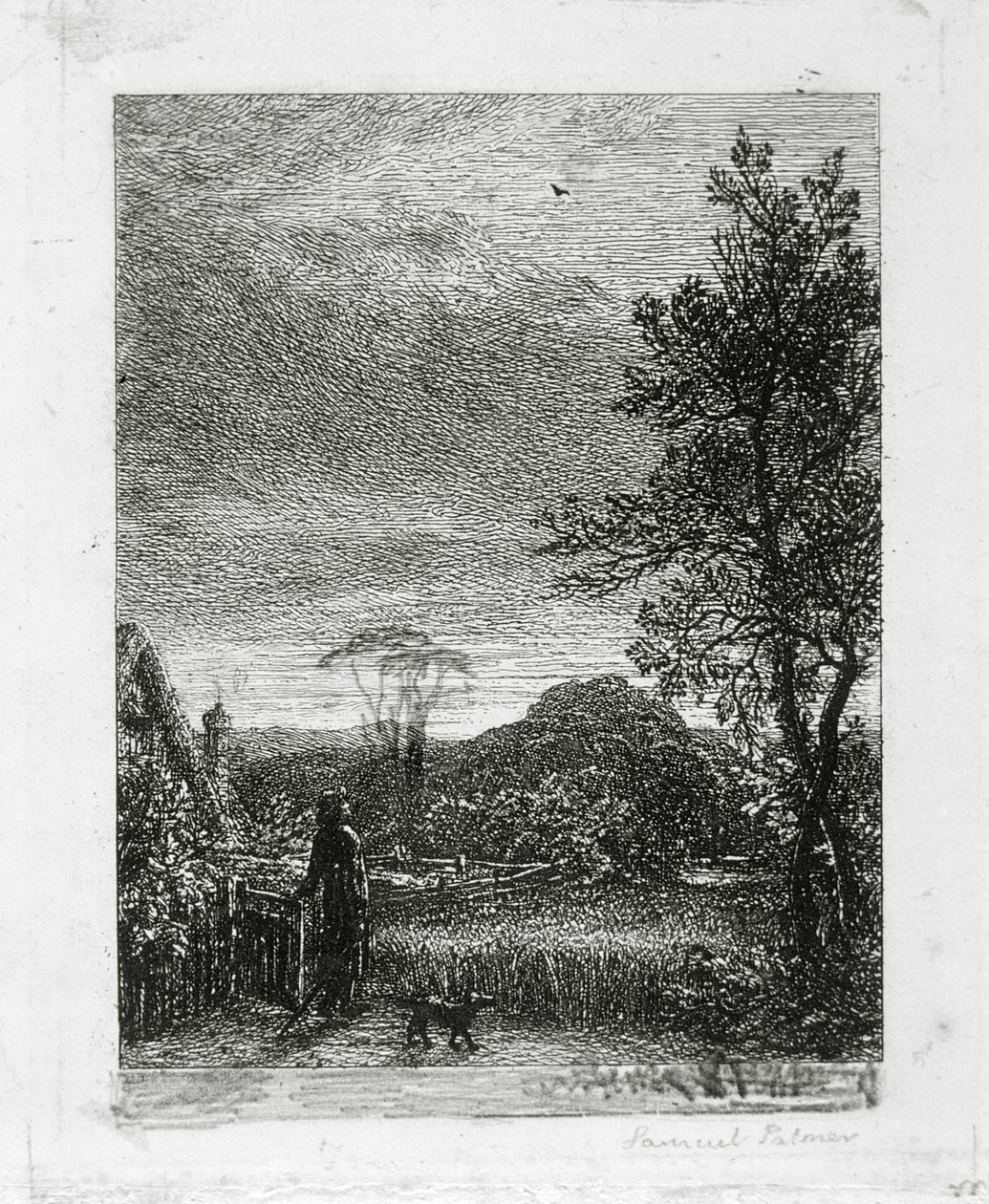 Mrakoplaš od Samuel Palmer