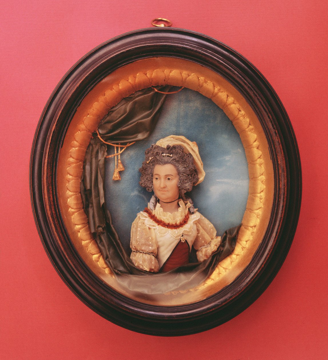 Miniaturní portrét Mary Berry (1763-1852) od Samuel Percy