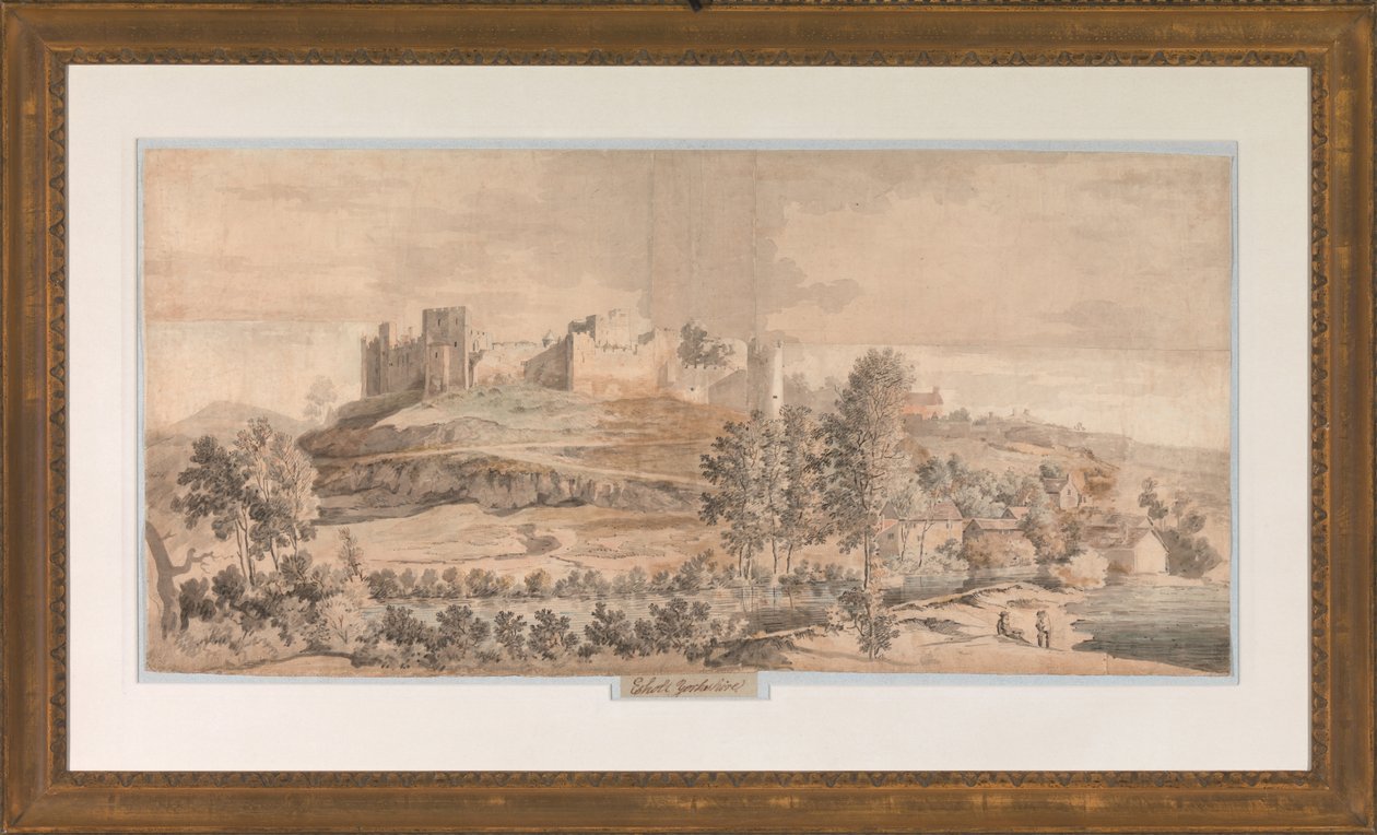 Ludlow Castle od Samuel Scott