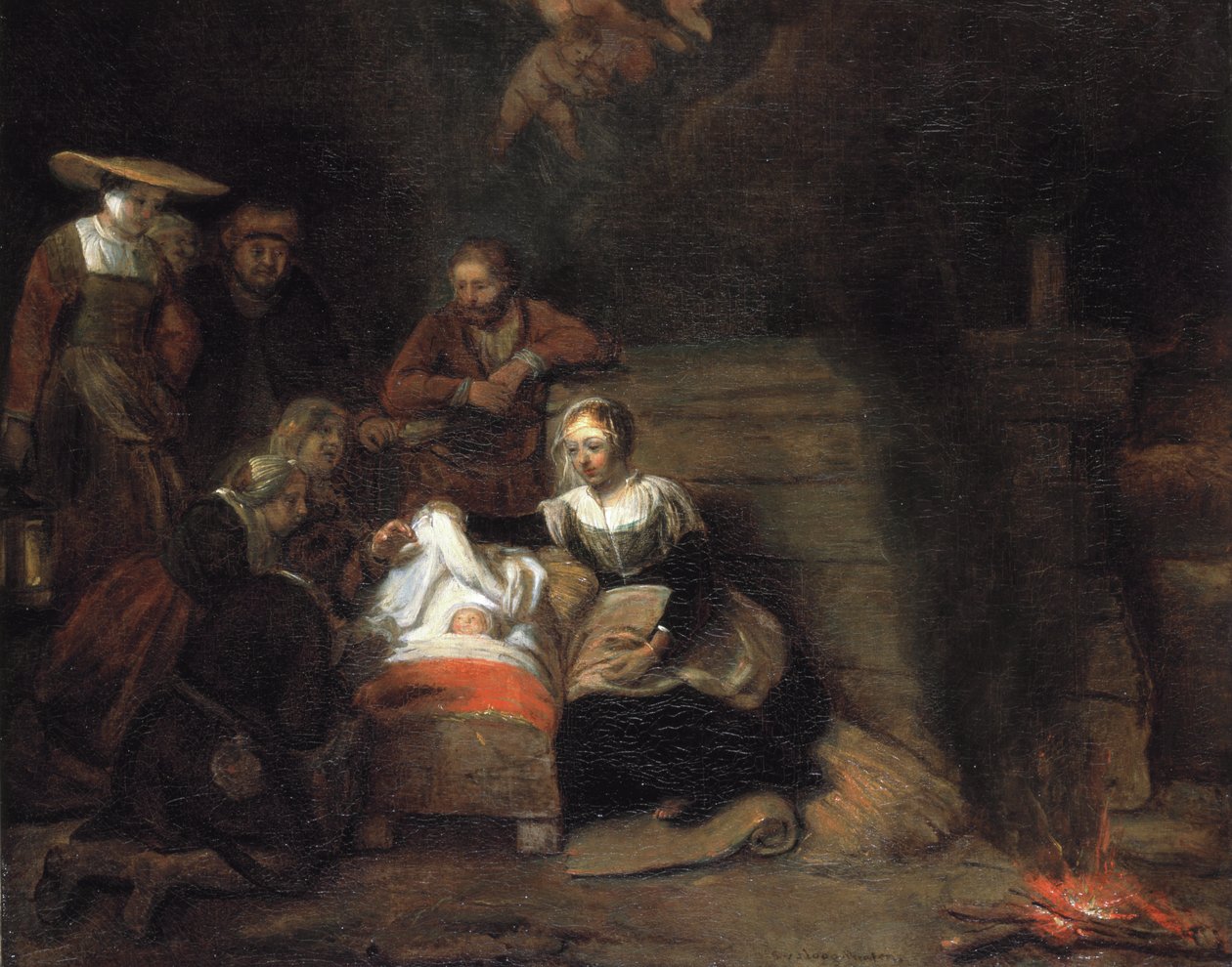 Klanění pastýřů od Samuel van Hoogstraten